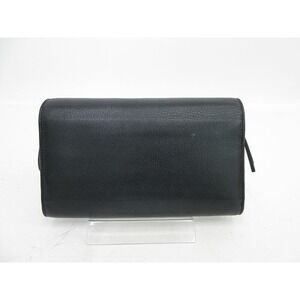 Balenciaga Money Black Paper Wallet Leather Long